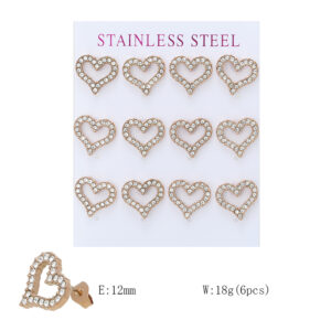 Wholesale Stainless 316 Steel Earrings