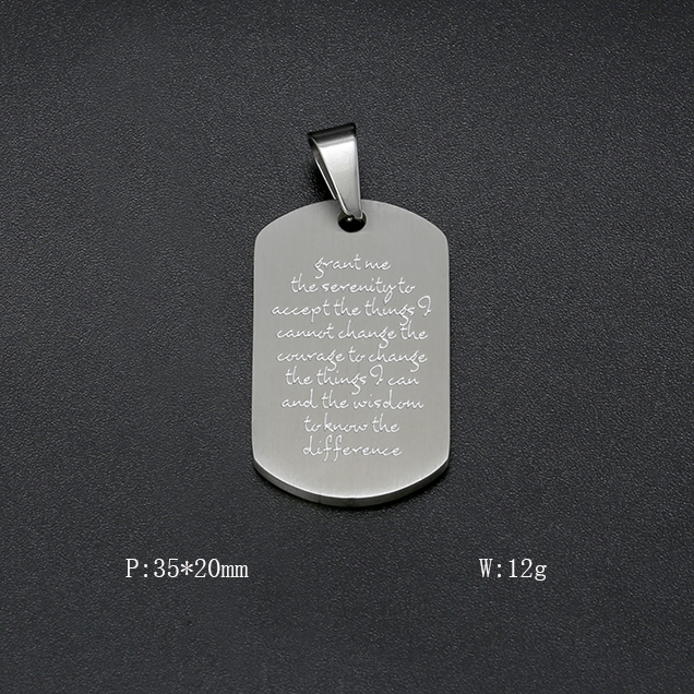 Wholesale Stainless 316 Steel Pendants