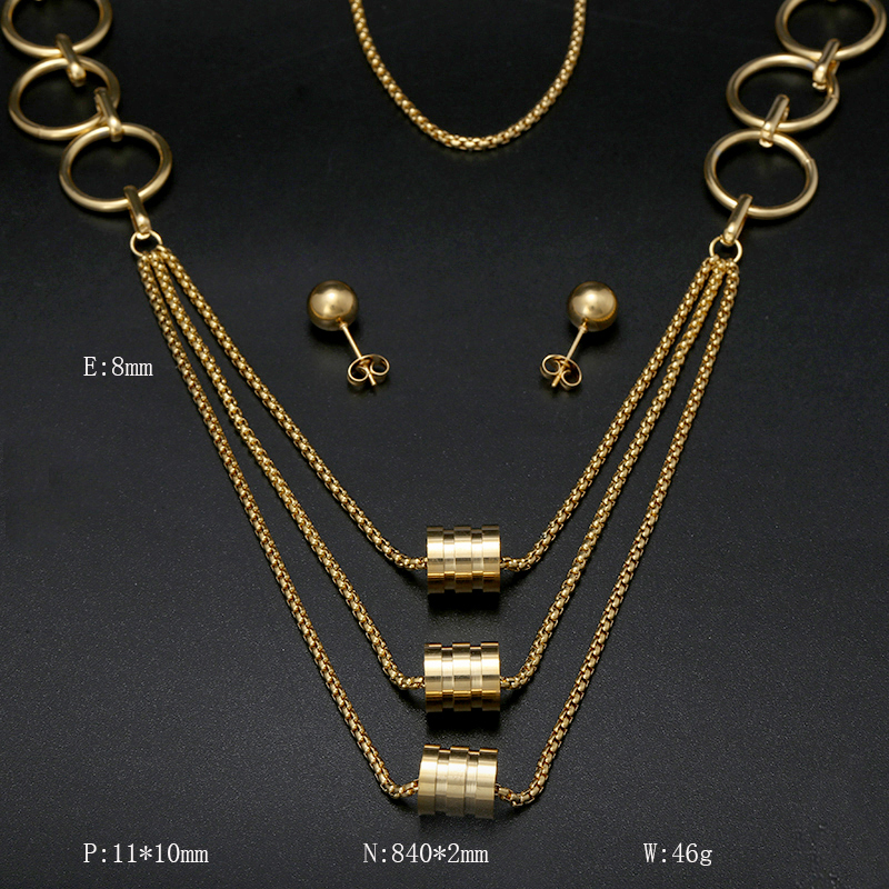 Wholesale Stainless 316 Steel Jewelry Sets