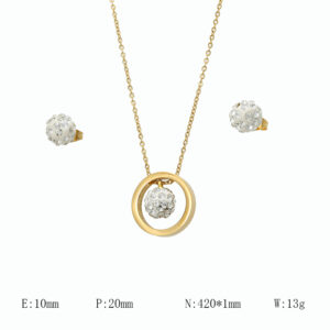 Wholesale Stainless 316 Steel Jewelry Sets